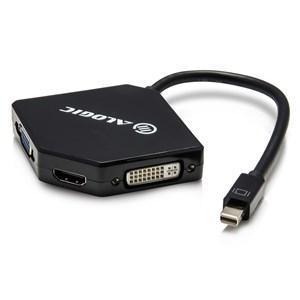 ALOGIC 3IN1 MINI DISPLAYPORT TO HDMI/ DVI/ VGA ADAPTER MALE TO 3 FEMALE - Office Connect 2018