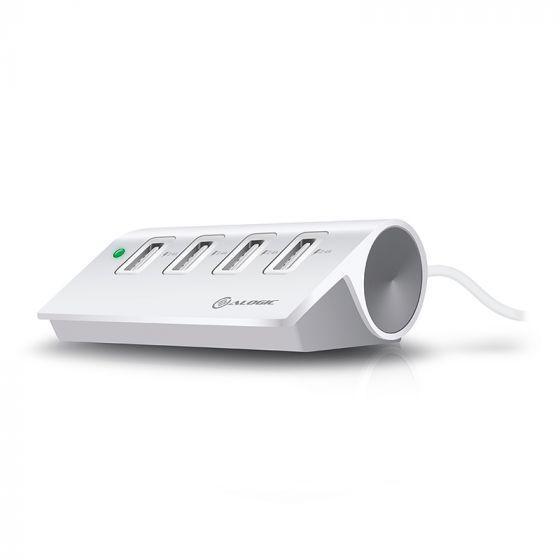 ALOGIC 4 PORT USB CHARGER WITH SMART CHARGE - 4 X 2.4A OUTPUTS - PRIME SERIES - Office Connect 2018
