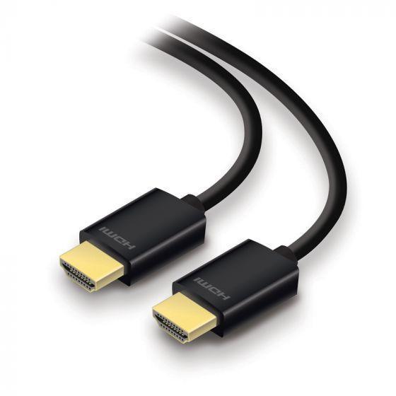 ALOGIC 5M CARBON SERIES COMMERCIAL HIGH SPEED HDMI CABLE WITH ETHERNET VER 2.0 - MALE TO MALE - Office Connect 2018
