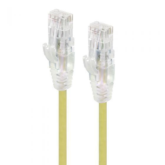 ALOGIC 5M CAT6 ULTRA SLIM NETWORK CABLE YELLOW - Office Connect 2018