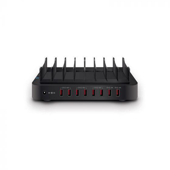 ALOGIC 8 BAY USB DESKTOP CHARGING STATION - 12A/5V OUTPUT - Office Connect 2018