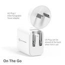 ALOGIC COMBO PACK USB-C 18W WALL CHARGER WITH POWER DELIVERY AND USB-C TO LIGHTNING CABLE - WHITE - Office Connect 2018