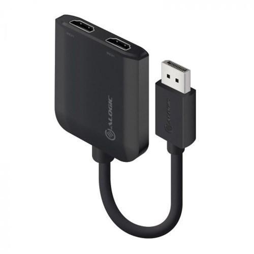 ALOGIC DISPLAYPORT TO DUAL HDMI 2.0 ADAPTER 4K - 30HZ - Office Connect 2018