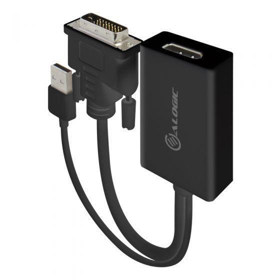 ALOGIC ELEMENTS DVI TO DISPLAYPORT ADAPTER CONVERTER - Office Connect 2018