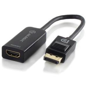 ALOGIC PREMIUM 15CM DISPLAYPORT 1.2 TO HDMI 1.4B ADAPTER MALE TO FEMALE - Office Connect 2018