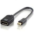 ALOGIC PREMIUM 15CM MINI DISPLAYPORT TO DISPLAYPORT ADAPTER MALE TO FEMALE (4K COMPATIBLE) - Office Connect 2018