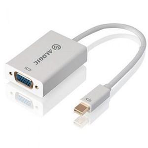 ALOGIC PREMIUM 15CM MINI DISPLAYPORT TO VGA ADAPTER MALE TO FEMALE WHITE - Office Connect 2018
