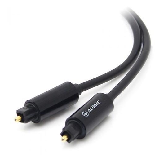 ALOGIC PREMIUM 2M FIBRE TOSLINK DIGITAL AUDIO CABLE MALE TO MALE - Office Connect 2018
