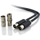 ALOGIC PRO SERIES 5M TV ANTENNA CABLE MALE TO MALE - Office Connect 2018