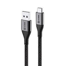 ALOGIC SUPER ULTRA USB 2.0 USB-C TO USB-A CABLE - 1.5M - 3A/480MBPS - SILVER - Office Connect 2018