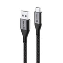 ALOGIC SUPER ULTRA USB 2.0 USB-C TO USB-A CABLE - 3M - 3A/480MBPS - SILVER - Office Connect 2018