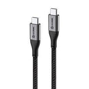 ALOGIC SUPER ULTRA USB 2.0 USB-C TO USB-C CABLE - 1.5M -5A/480MBPS -SPACE GREY - Office Connect 2018