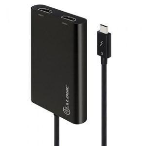 ALOGIC THUNDERBOLT 3 (USB-C) TO DUAL HDMI ADAPTER - 4K 30HZ - Office Connect 2018