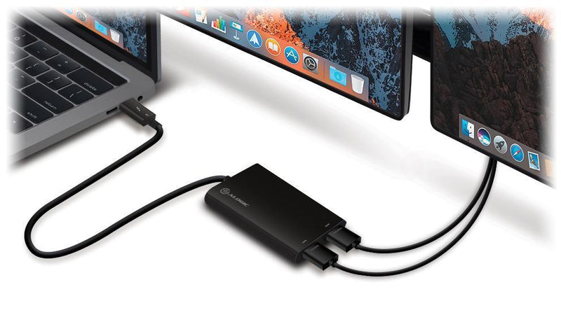 ALOGIC THUNDERBOLT 3 (USB-C) TO DUAL HDMI ADAPTER - 4K 30HZ - Office Connect 2018