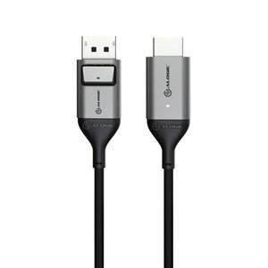 ALOGIC ULTRA DISPLAYPORT TO HDMI CABLE - MALE TO MALE - 2M - 4K@60HZ - SPACE GREY - Office Connect 2018