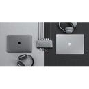 ALOGIC UNIVERSAL USB-C + USB-A TRIPLE 4K DOCKING STATION WITH 100W POWER DELIVERY-3 x DP 1 x USB-C 3 x USB-A 1 x 3.5 AUDIO JACK 1 x SD READER - Office Connect 2018