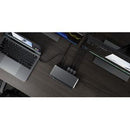 ALOGIC UNIVERSAL USB-C + USB-A TRIPLE 4K DOCKING STATION WITH 100W POWER DELIVERY-3 x DP 1 x USB-C 3 x USB-A 1 x 3.5 AUDIO JACK 1 x SD READER - Office Connect 2018