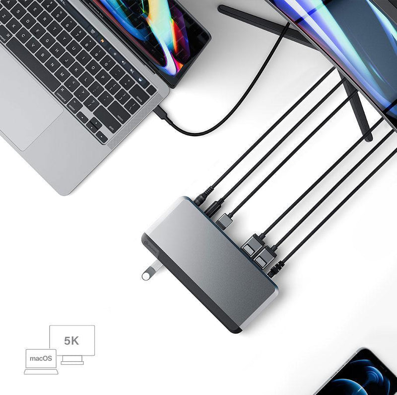 ALOGIC USB-C DUAL 4K DOCKING STATION WITH POWER DELIVERY 65W- 2 X DISPLAYPORT 1 X USB-C 3 X USB-A 1 X 3.5MM AUDIO 1 X ETHERNET - Office Connect 2018