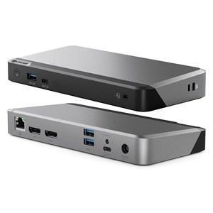 ALOGIC USB-C DUAL 4K DOCKING STATION WITH POWER DELIVERY 65W- 2 X DISPLAYPORT 1 X USB-C 3 X USB-A 1 X 3.5MM AUDIO 1 X ETHERNET - Office Connect 2018
