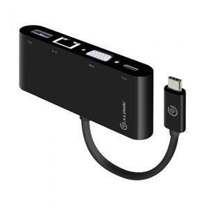 ALOGIC USB-C MULTIPORT ADAPTER VGA/USB 3.0/GIGABIT ETHERNET/USB-C - Office Connect 2018