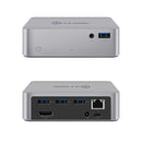 ALOGIC USB-C POWER DOCK WITH 100W POWER ADAPTER - 1 X HDMI 1 X GIGABIT 4 X USB-A 1 X 3.5MM AUDIO - Office Connect 2018