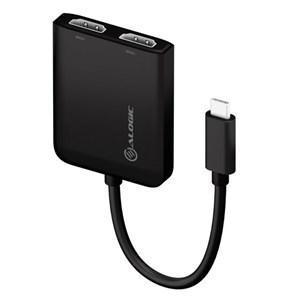 ALOGIC USB-C TO DUAL HDMI 2.0 ADAPTER 4K- 30HZ - Office Connect 2018