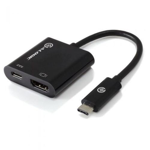 ALOGIC USB-C TO HDMI (4K2K SUPPORT) ADAPTER WITH USB-C CHARGING BLACK - Office Connect 2018