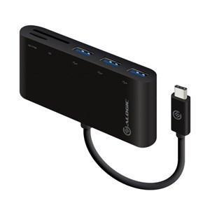 ALOGIC USB-C TO MULTI CARD READER & 3 PORT USB HUB - Office Connect 2018