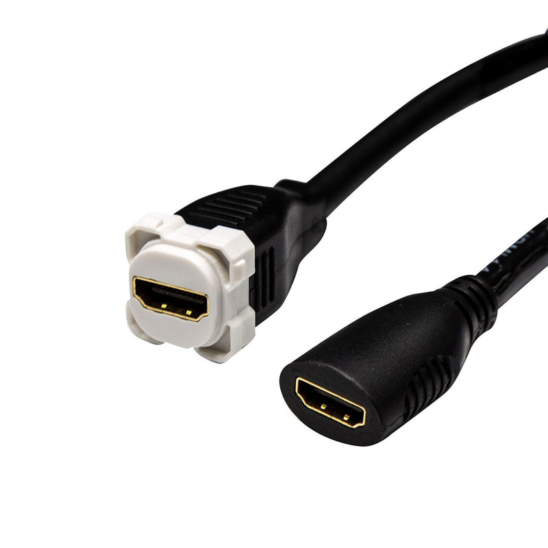 AMDEX 150mm HDMI Adapter Pigtail, High-Speed With - Office Connect 2018