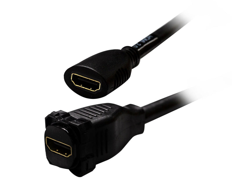 AMDEX 150mm HDMI Adapter Pigtail High-Speed With Ethernet - Office Connect 2018