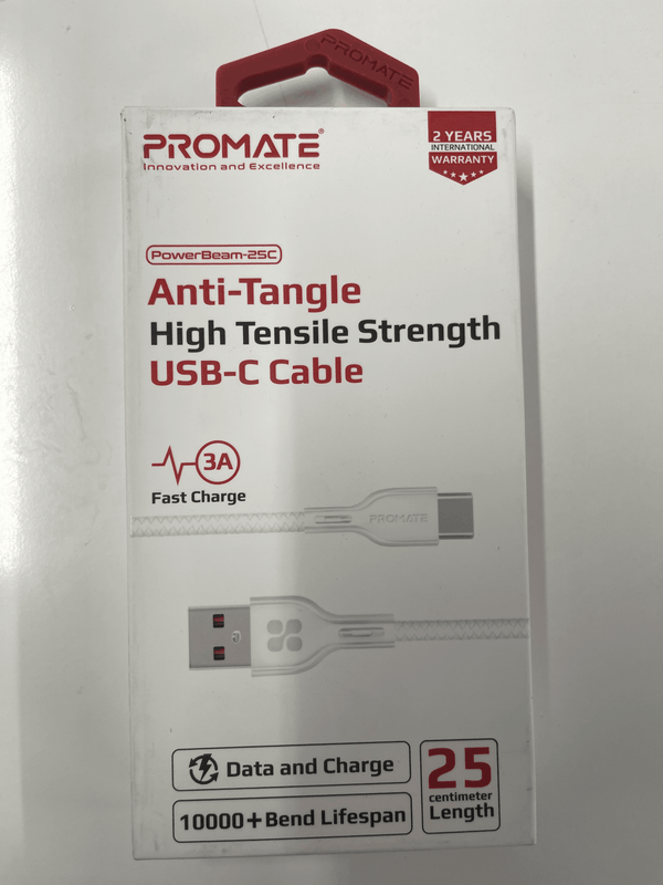 Anti-Tangle Usb to Type-C 25cm - Office Connect 2018