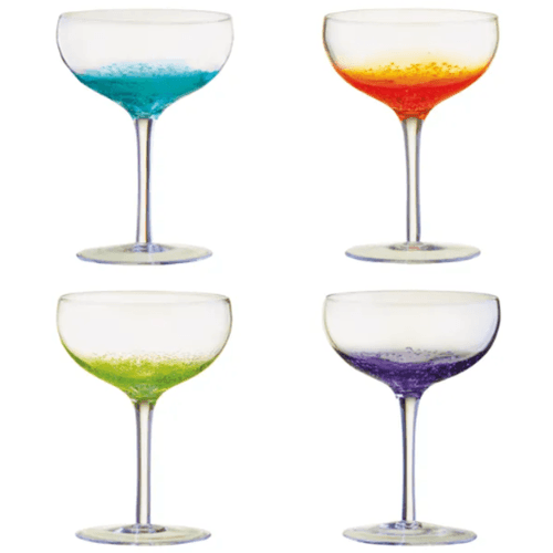 ANTON STUDIO FIZZ CHAMPAGNE SAUCER SET 4 - Office Connect 2018