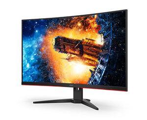 AOC C32G2E 32" Curved 1920x1080 1ms VGA HDMI DP 165Hz Gaming Monitor - Office Connect 2018