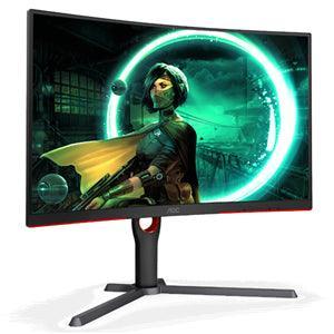 AOC CQ27G3Z 27" Curved VA 2560x1440 0.5ms HDMI DP 240Hz Ergo Monitor - Office Connect 2018