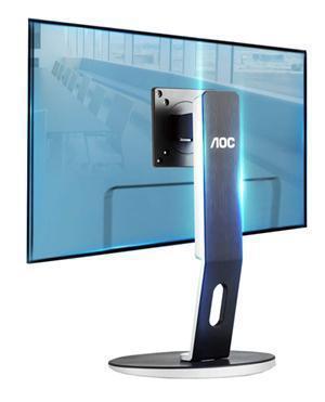 AOC H271 24-27" LCD Height Adjust Monitor Stand 75mm & 100mm VESA - Office Connect 2018