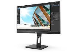 AOC Q27P2Q 27" 2560x1440 VGA HDMI DP Ergo Frameless Monitor 4yr wty - Office Connect 2018