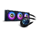 GIGABYTE AORUS WATERFORCE X 360 All-in-one Liquid Cooler with Circular LCD Display RGB Fusion 2.0 120mm ARGB Fans LIQUID COOLER - Office Connect 2018