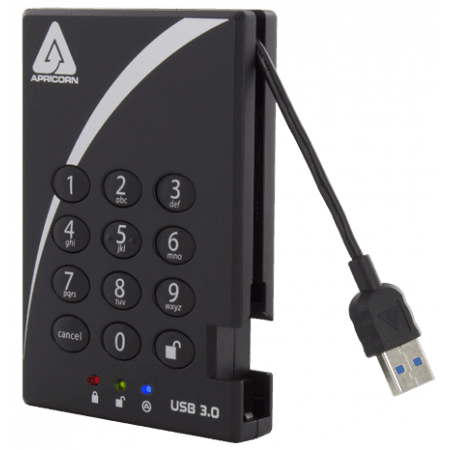 APRICORN SECURE STORAGE AEGIS PADLOCK3 1TB - Office Connect 2018