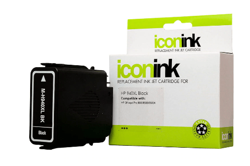 Icon Compatible HP 940 Black XL Ink Cartridge (C4906AA) - Office Connect
