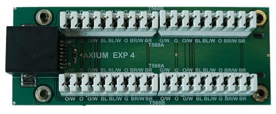 AXIUM IR receiver CatX punchdown expander for connecting - Office Connect 2018