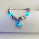 Energy Luminous Lotus Natural Stone Bracelet Yoga Healing Luminous Glow In The Dark Charm Beads Bracelet For Men Women Prayer Buddhism - Office Connect 2018