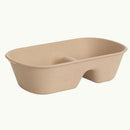 Bamboo Food Box - Partitioned 1100ml - Office Connect 2018
