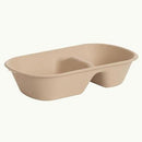 Bamboo Food Box - Partitioned 850ml - Office Connect 2018