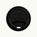 Bioplastic EcoCup Lid - BLACK 80mm - Office Connect 2018