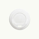Bioplastic EcoCup Lid - WHITE 60mm - Office Connect 2018