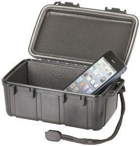 Black Waterproof ABS Plastic Case - 182 x 120 x 75mm - Office Connect 2018