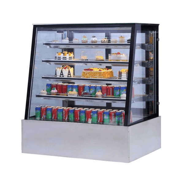 Bonvue Deluxe Chilled Display Cabinet - SLP840C 1200x800x1350 - Office Connect 2018