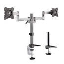 BRATECK 13''-27'' Dual monitor desk mount. Max load: - Office Connect 2018