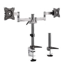 BRATECK 13''-27'' Dual monitor desk mount. Max load: - Office Connect 2018