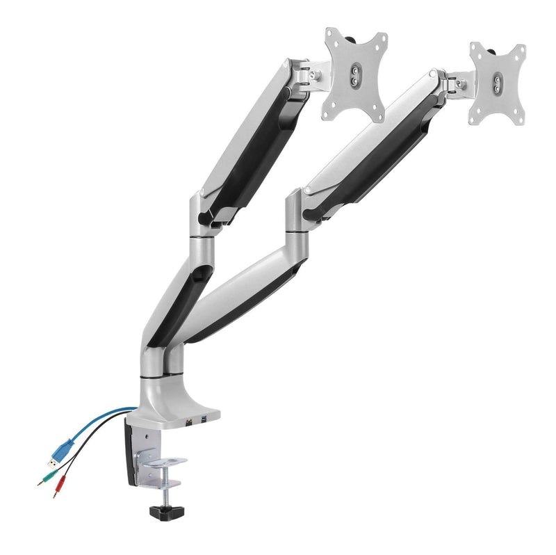 BRATECK 13''-32'' Dual interactive counter balance - Office Connect 2018